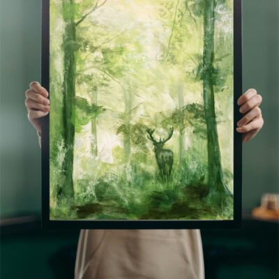 Hirsch im Waldzauber<br> 🗓 8. April 🕑 18:00 – 20:30 Uhr <br>📍Purino Freiburg