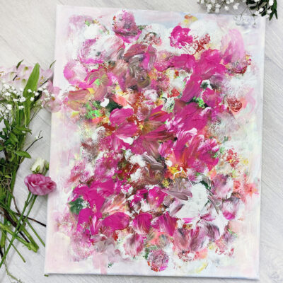 Florales malen MIT einem Luftballon <br> 🗓 27. Mai 🕑 18:00 – 20:00 Uhr <br>📍Purino Freiburg