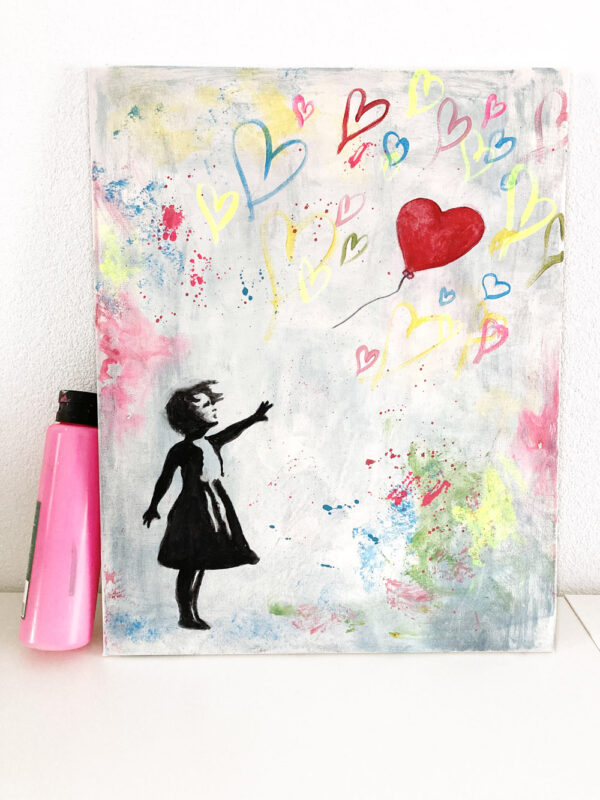 Herz & Pinsel – Inspiriert von Banksy <br> 🗓 Sa., 23. August 🕑 18:00 - 20:30 Uhr <br>📍L'Osteria Freiburg – Bild 2