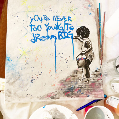 Herz & Pinsel – Inspiriert von Banksy<br>Große Auswahl an Motiven<br> 🗓 Do., 25. Sept. 🕑 18:00 – 20:30 Uhr <br>📍Purino Freiburg