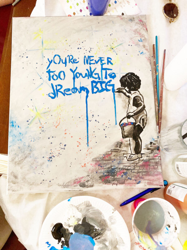 Banksy inspiriert malen in Freiburg