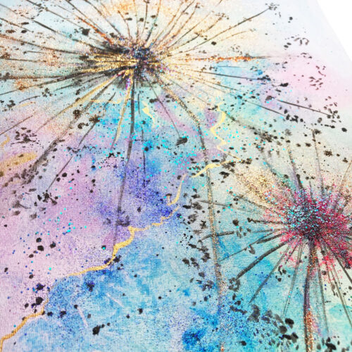 Glitzerstaub Pusteblume<br> 🗓 Di., 22. Juli 🕑 18:00 – 20:30 Uhr <br>📍Purino Freiburg