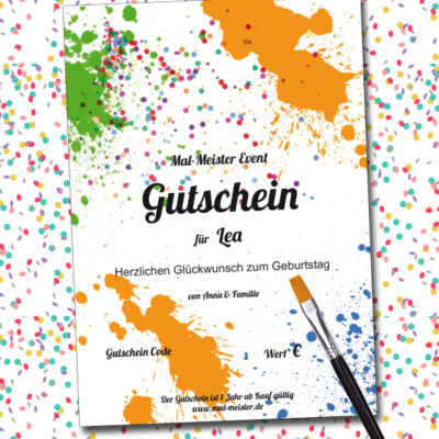 Verschenke Kreativität