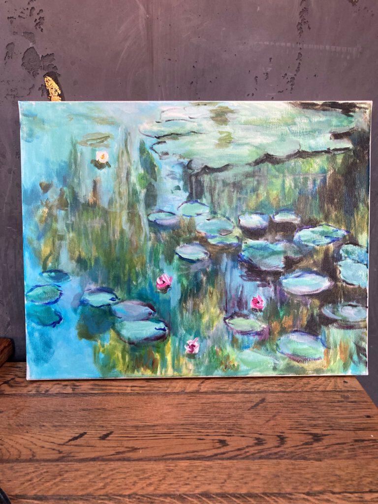 Monets Seerosenn Mal-Meister