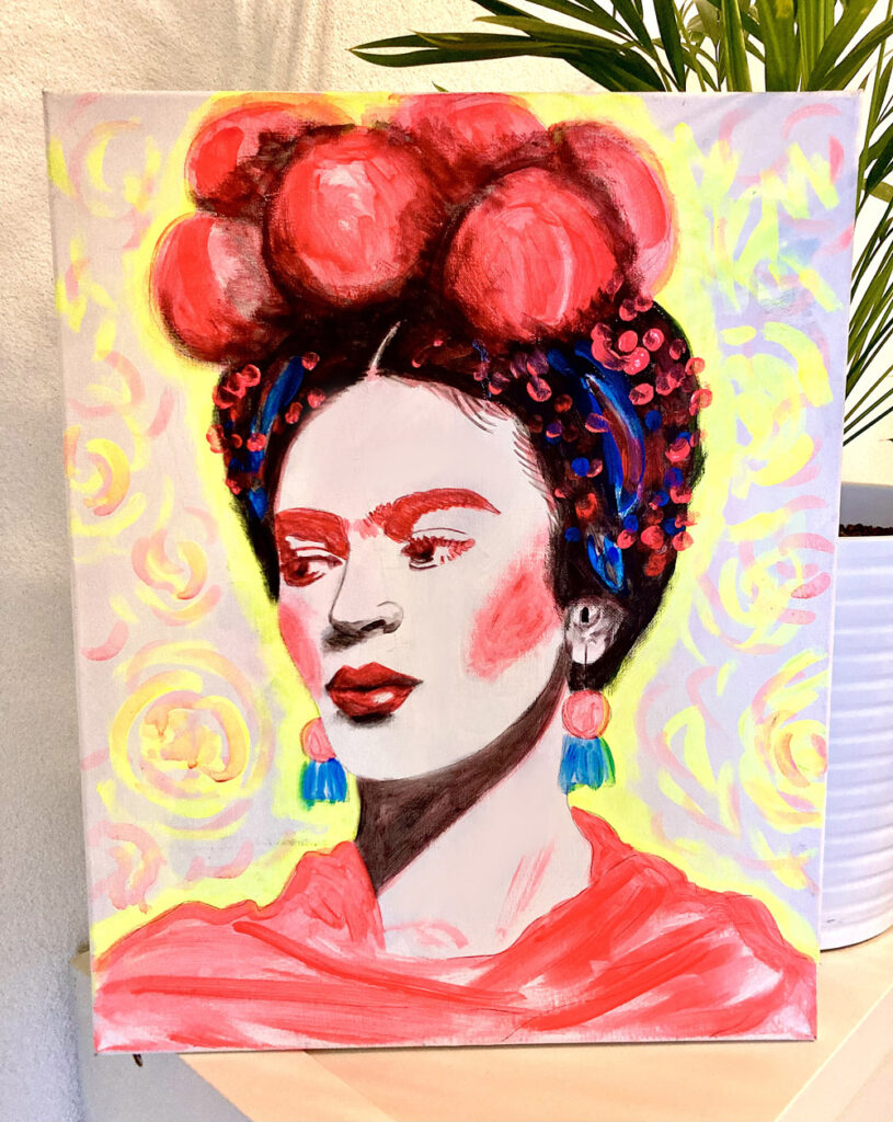 Male Schwarzwaldfrida Kahlo bei mal-meister.de