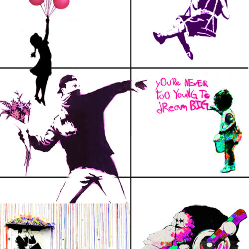 Herz & Pinsel – Inspiriert von Banksy<br>Freie Auswahl an Motiven für alle<br> 🗓 Di., 20 Jan. 🕑 18:00 – 20:00 Uhr <br>📍Purino Freiburg