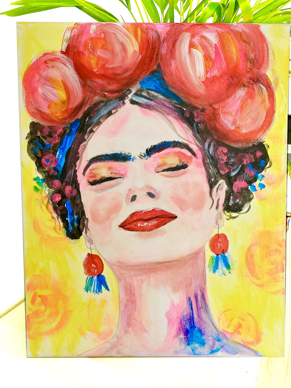 Schwarzwald Frida Kahlo malen in Freiburg bei Mal-Meister.de