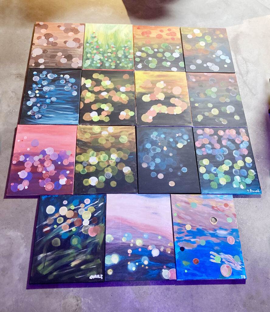 Male dein Schimmer Bild