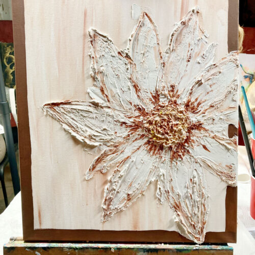 Struktur Abstrakt – Jede:r malt etwas Individuelles – VALENTINSwoche<br> 🗓 9. Febr. 🕑 18:00 – 20:00 Uhr <br>📍Purino Freiburg