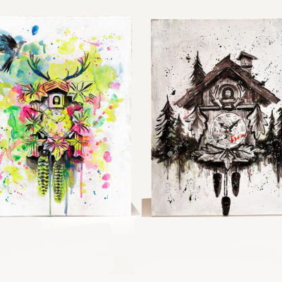 Kuckucksuhr – Wähle vor Ort dein Wunschmotiv <br> 🗓 23. März 🕑 18:00 – 20:30 Uhr <br>📍Purino Freiburg