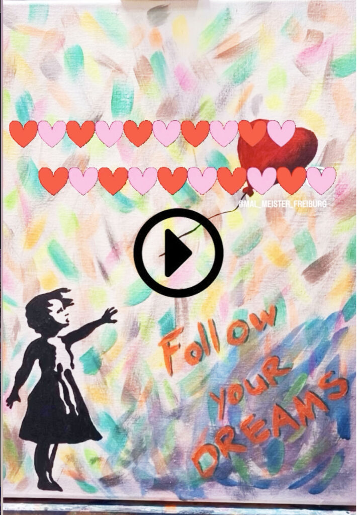 Banksy Event Video Instagram Mal-Meister